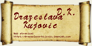 Dražeslava Kujović vizit kartica